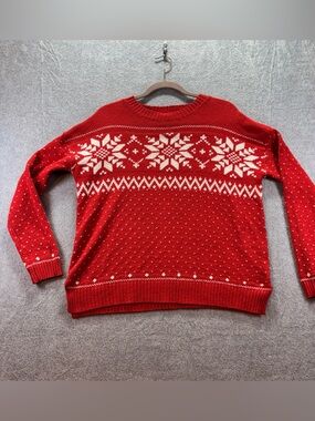 Staccato Women’s Christmas Sweater Size M